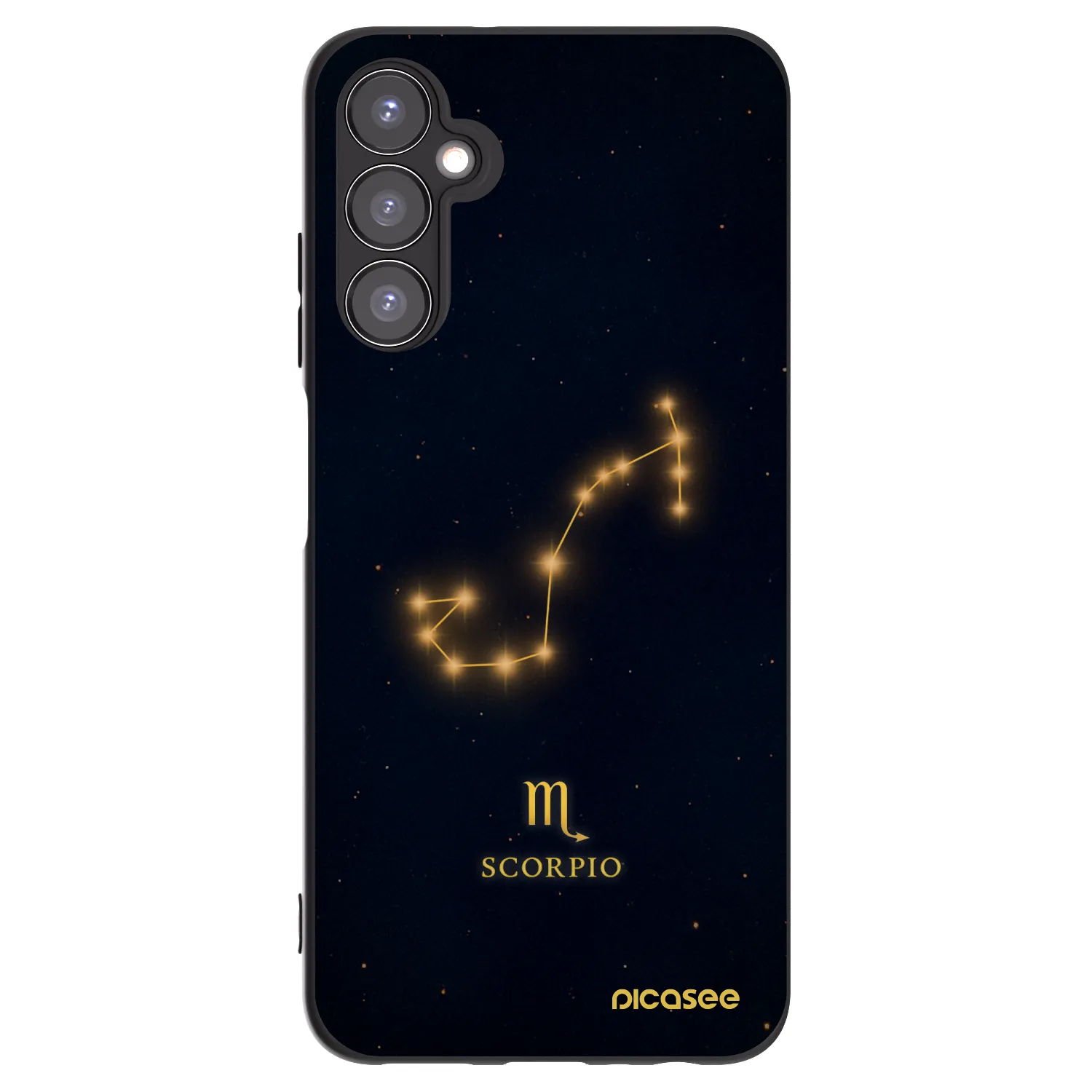 Picasee husă neagră din silicon pentru Samsung Galaxy A05s A057G - SCORPIO