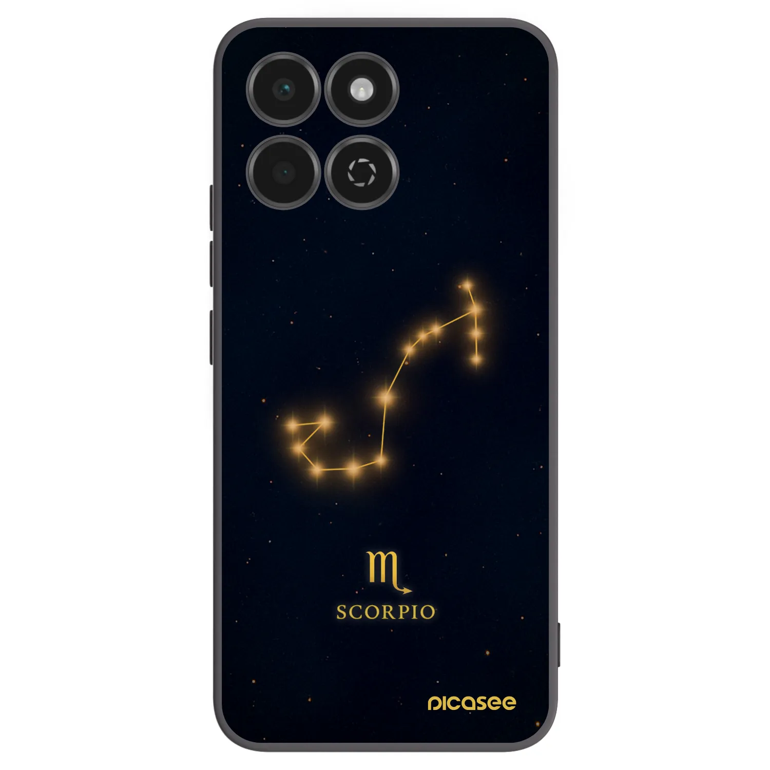 Picasee husă neagră din silicon pentru Honor 200 Smart 5G - SCORPIO
