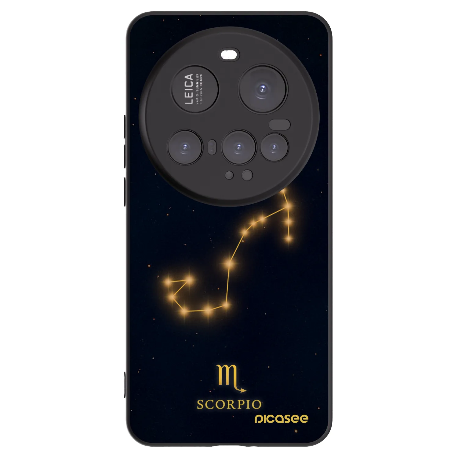 Picasee husă neagră din silicon pentru Xiaomi 15 Ultra - SCORPIO