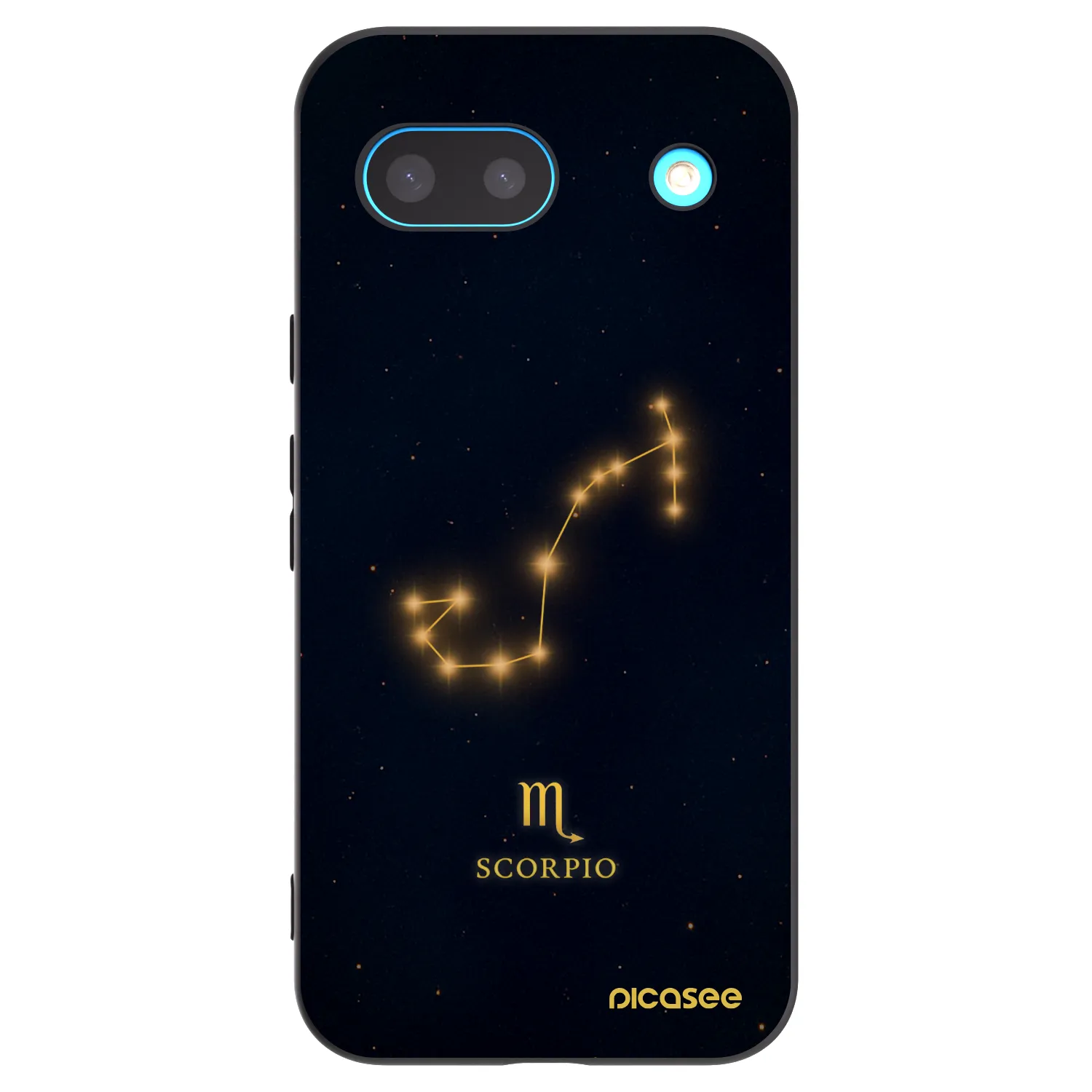 Picasee husă neagră din silicon pentru Google Pixel 8 - SCORPIO