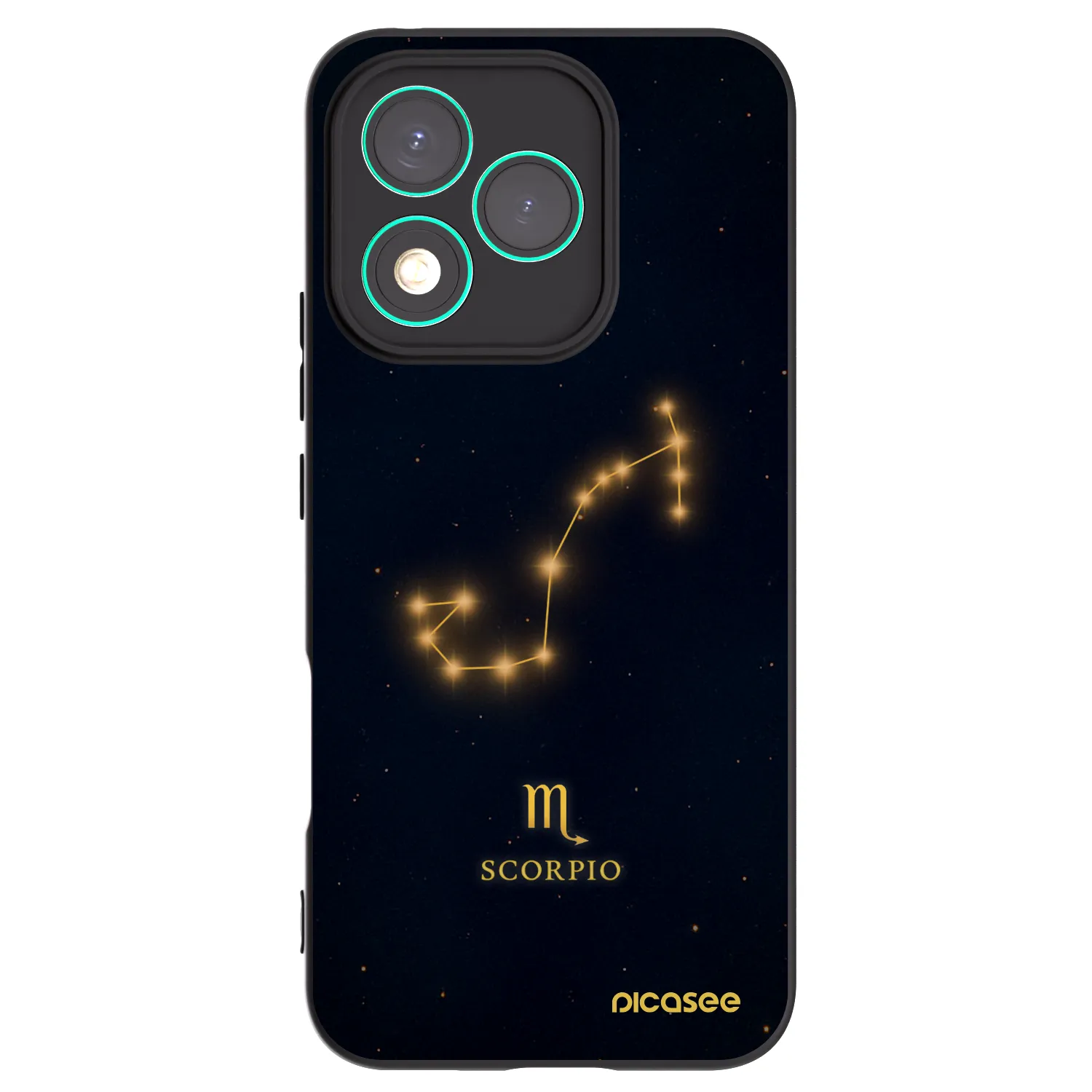 Picasee husă neagră din silicon pentru Honor 400 Lite 5G - SCORPIO
