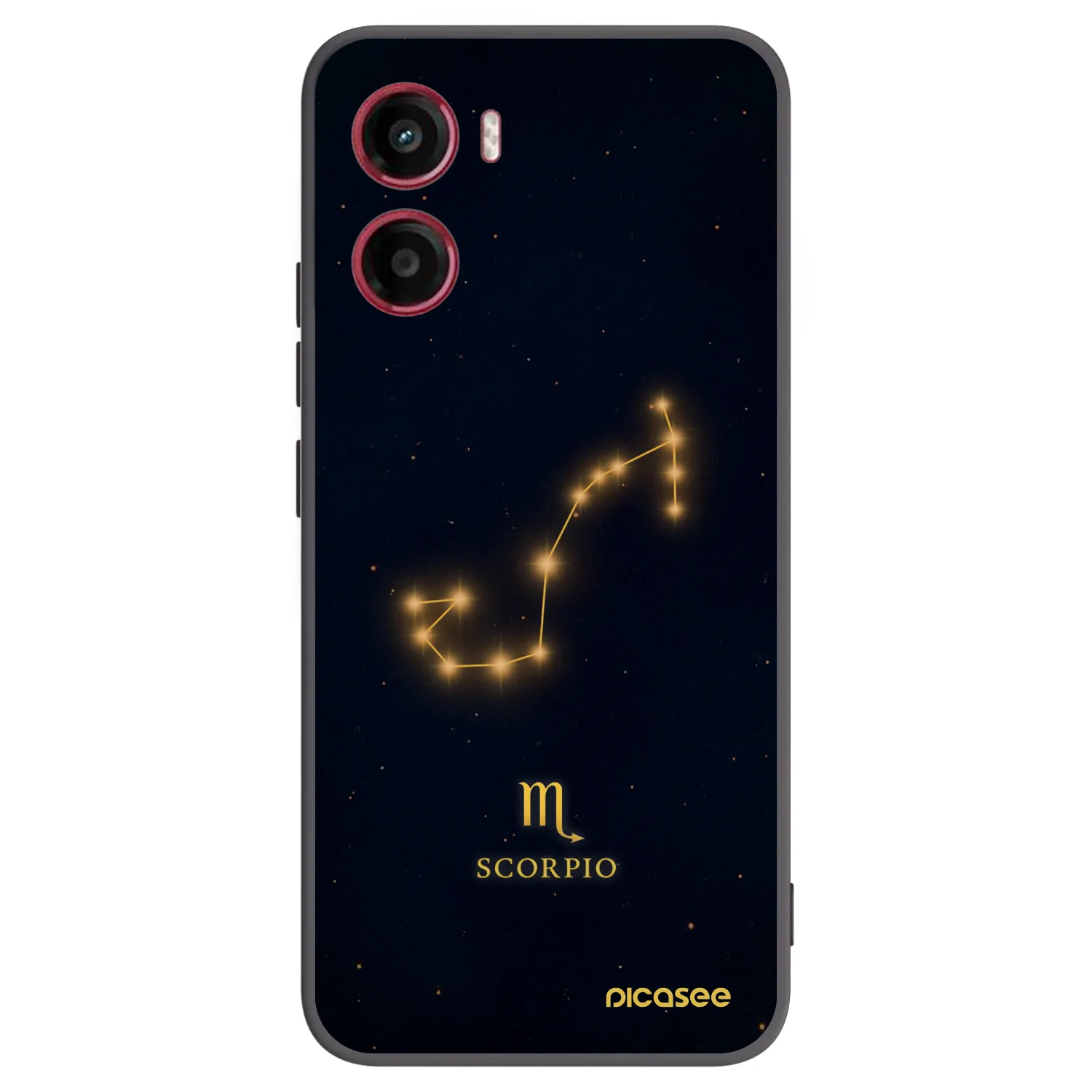 Picasee husă neagră din silicon pentru Motorola Moto G05 - SCORPIO