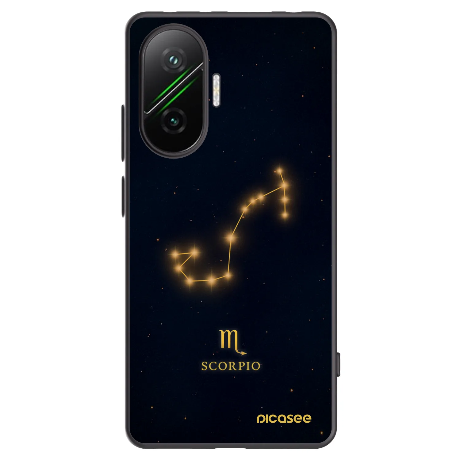 Picasee husă neagră din silicon pentru Xiaomi Poco F7 Pro 5G - SCORPIO