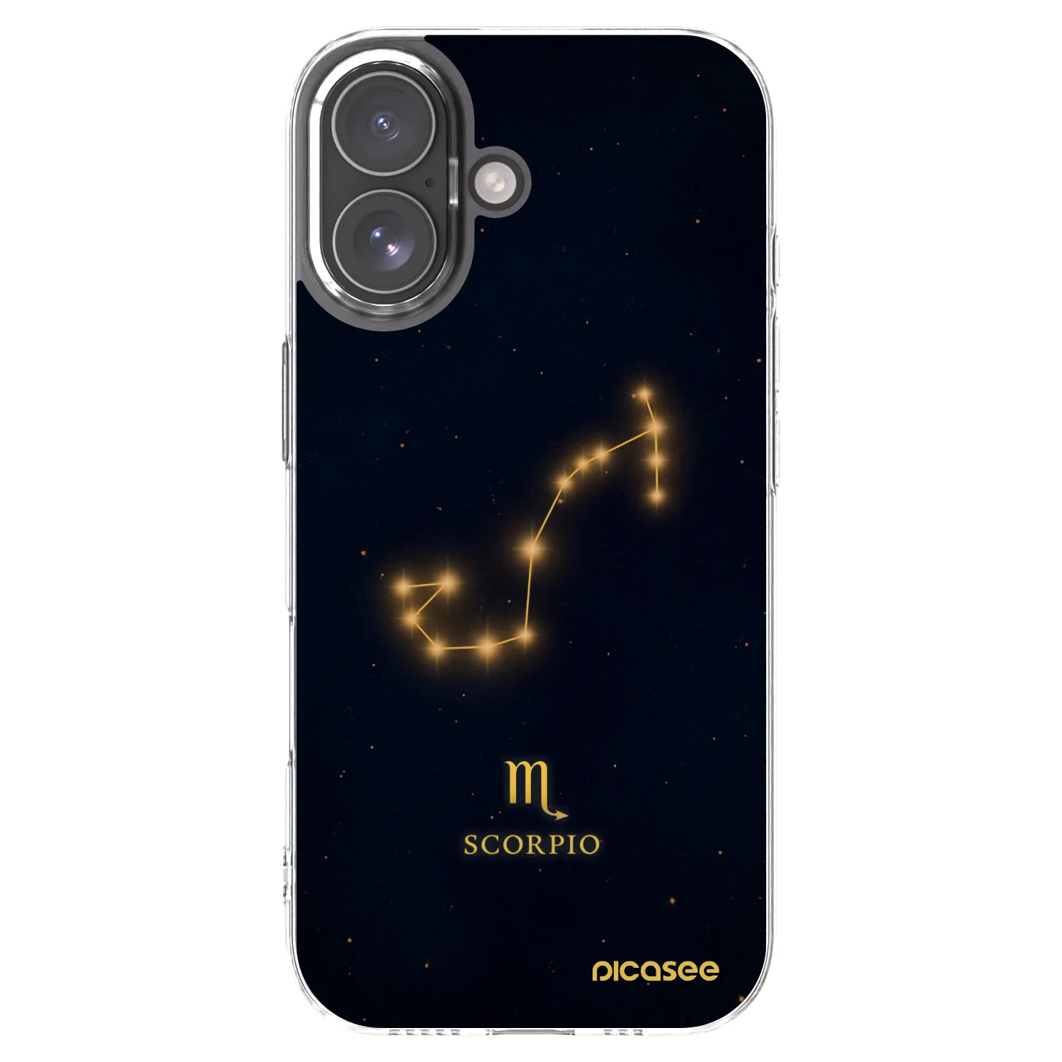 Picasee husă transparentă din silicon pentru Apple iPhone 17 - SCORPIO