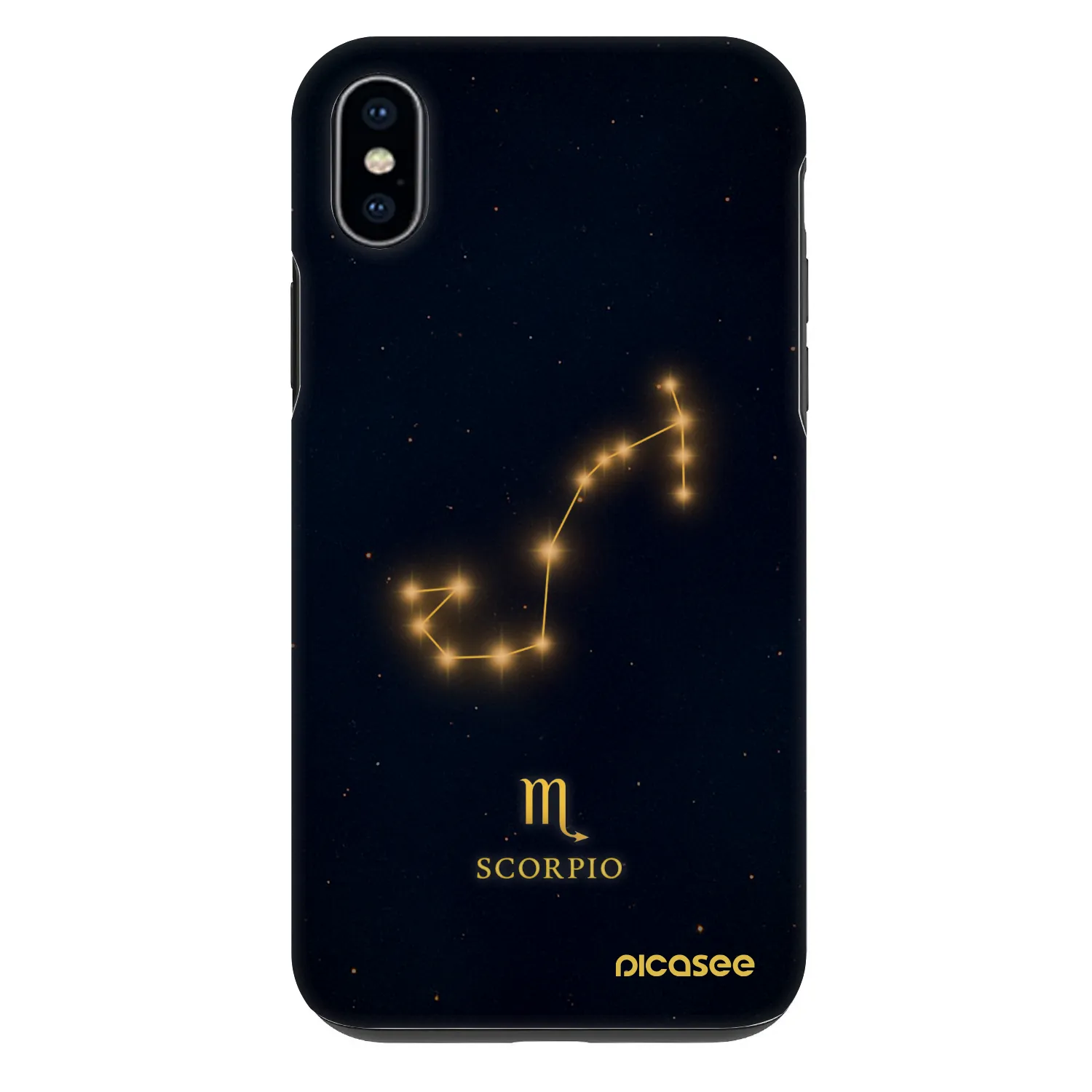 Picasee Fashion Case pentru Apple iPhone XS Max - SCORPIO