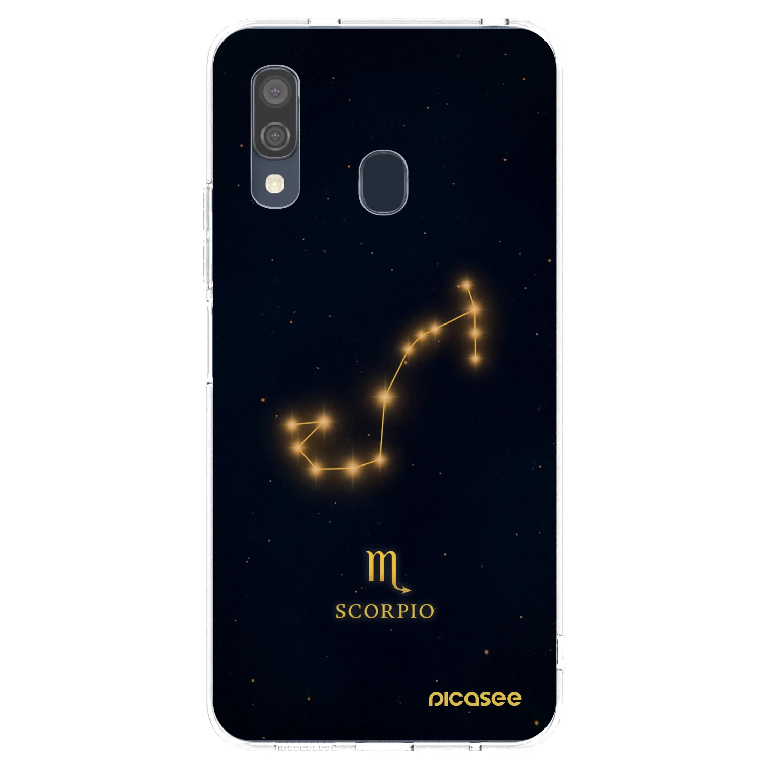 Picasee husă transparentă din silicon pentru Samsung Galaxy A40 A405F - SCORPIO