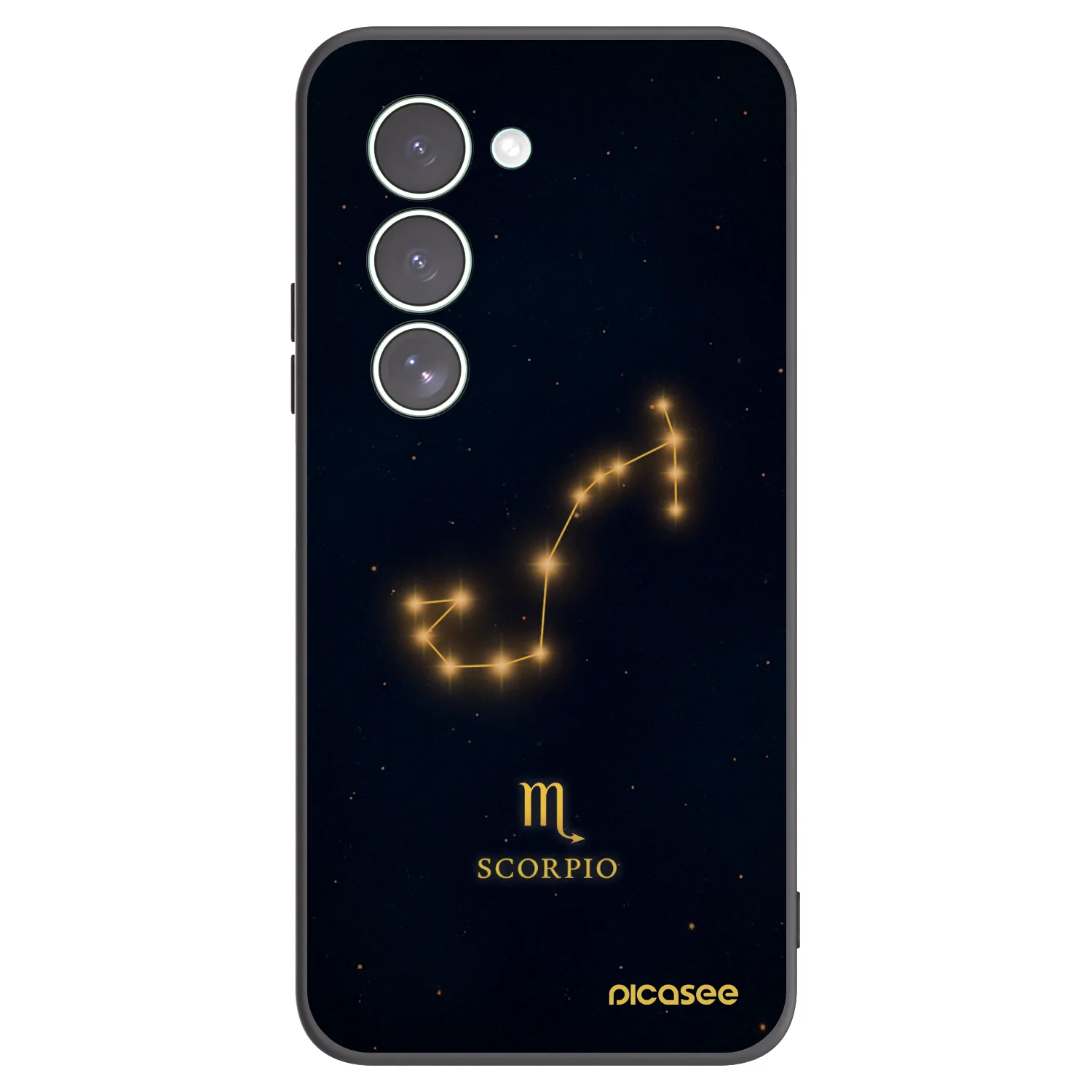 Picasee husă neagră din silicon pentru Xiaomi Redmi 15 5G - SCORPIO