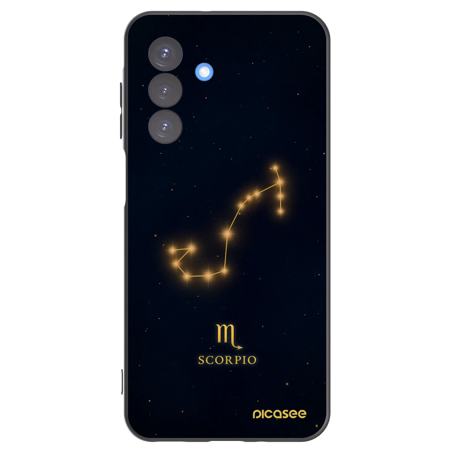 Picasee husă neagră din silicon pentru Samsung Galaxy A17 5G - SCORPIO