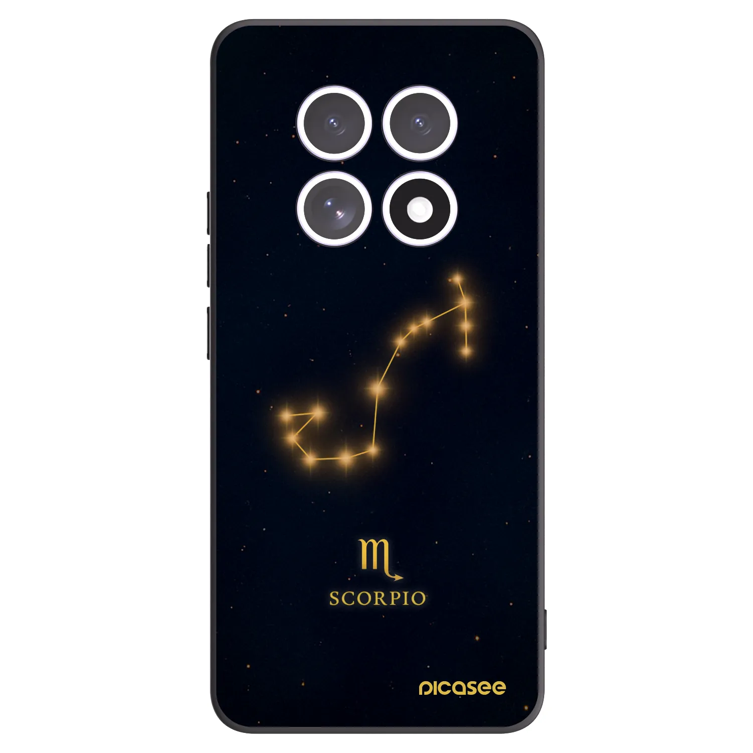 Picasee husă neagră din silicon pentru Xiaomi Redmi Note 15 - SCORPIO