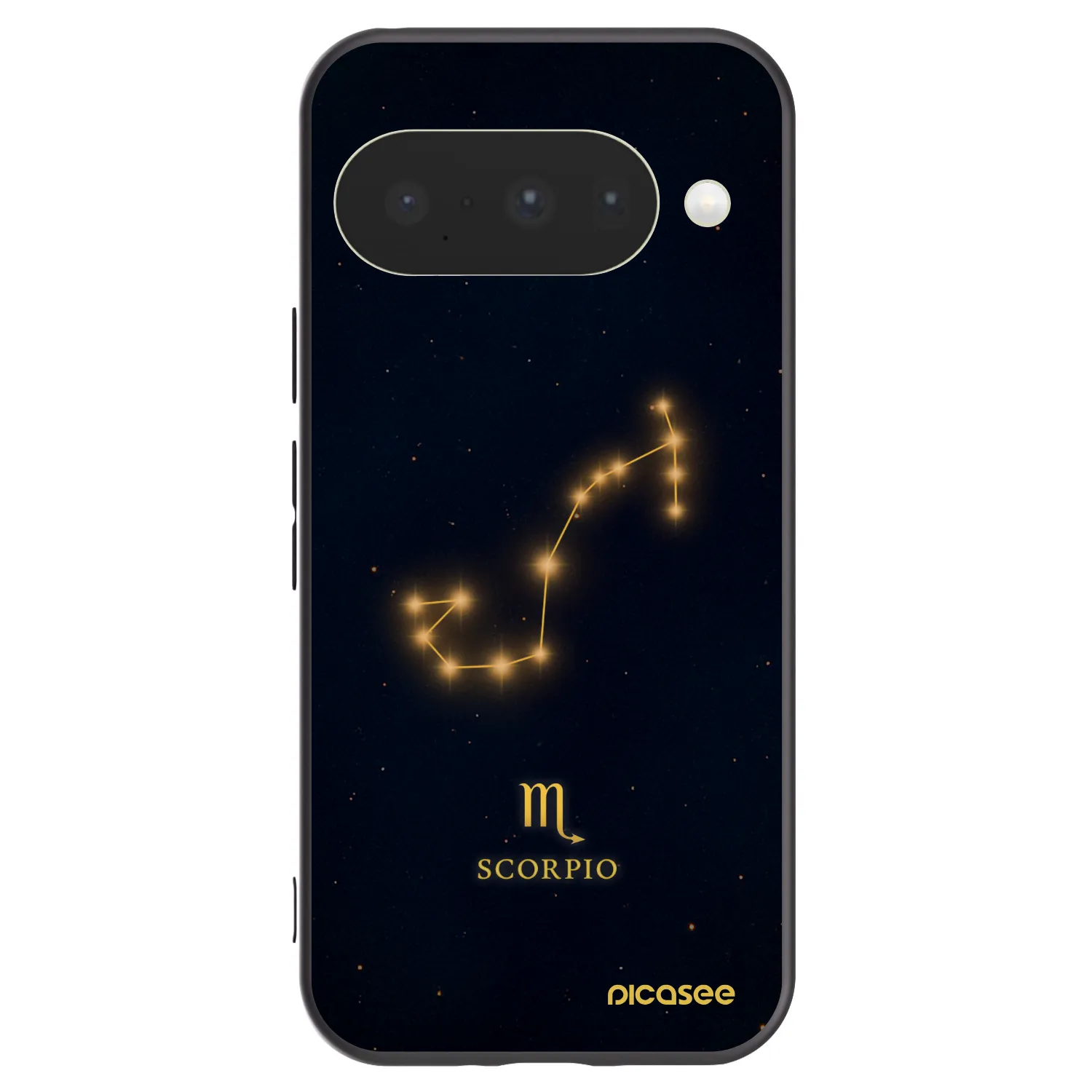 Picasee husă neagră din silicon pentru Google Pixel 10 - SCORPIO