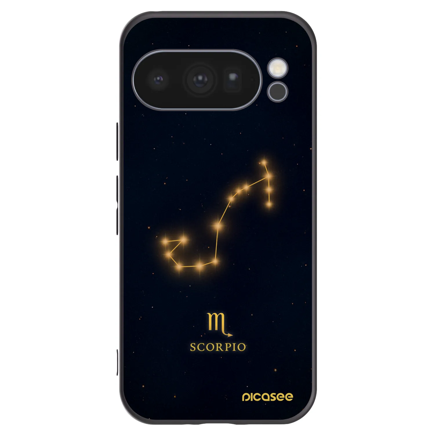 Picasee husă neagră din silicon pentru Google Pixel 10 Pro - SCORPIO