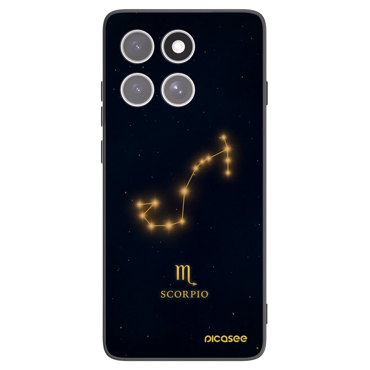 Picasee husă neagră din silicon pentru Motorola Edge 60 Fusion - SCORPIO