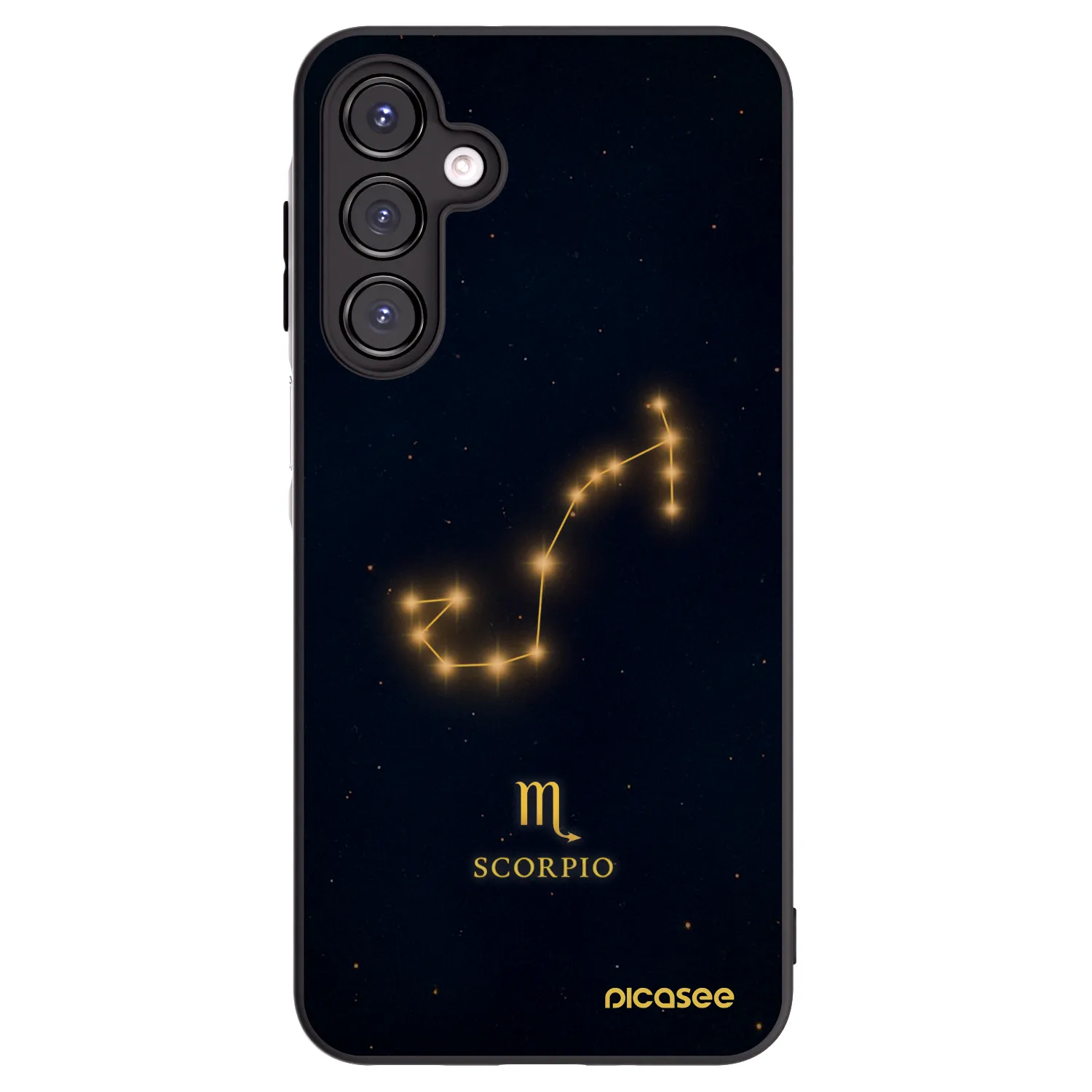 Picasee husă neagră din silicon pentru Samsung Galaxy A16 4G - SCORPIO