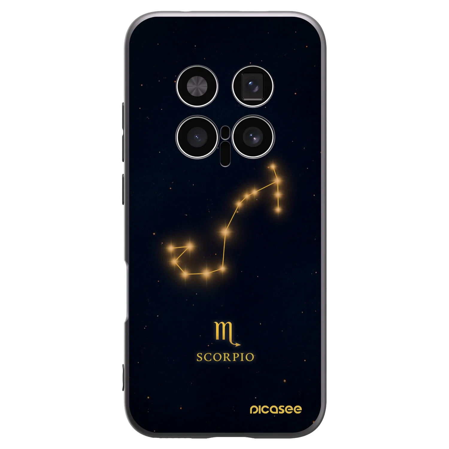 Picasee husă neagră din silicon pentru Honor Magic8 Pro 5G - SCORPIO