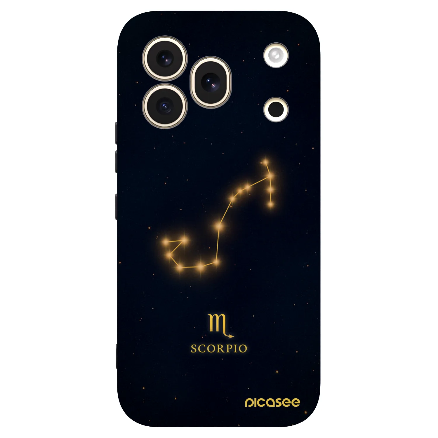 Picasee husă neagră din silicon pentru Honor 600 Pro - SCORPIO