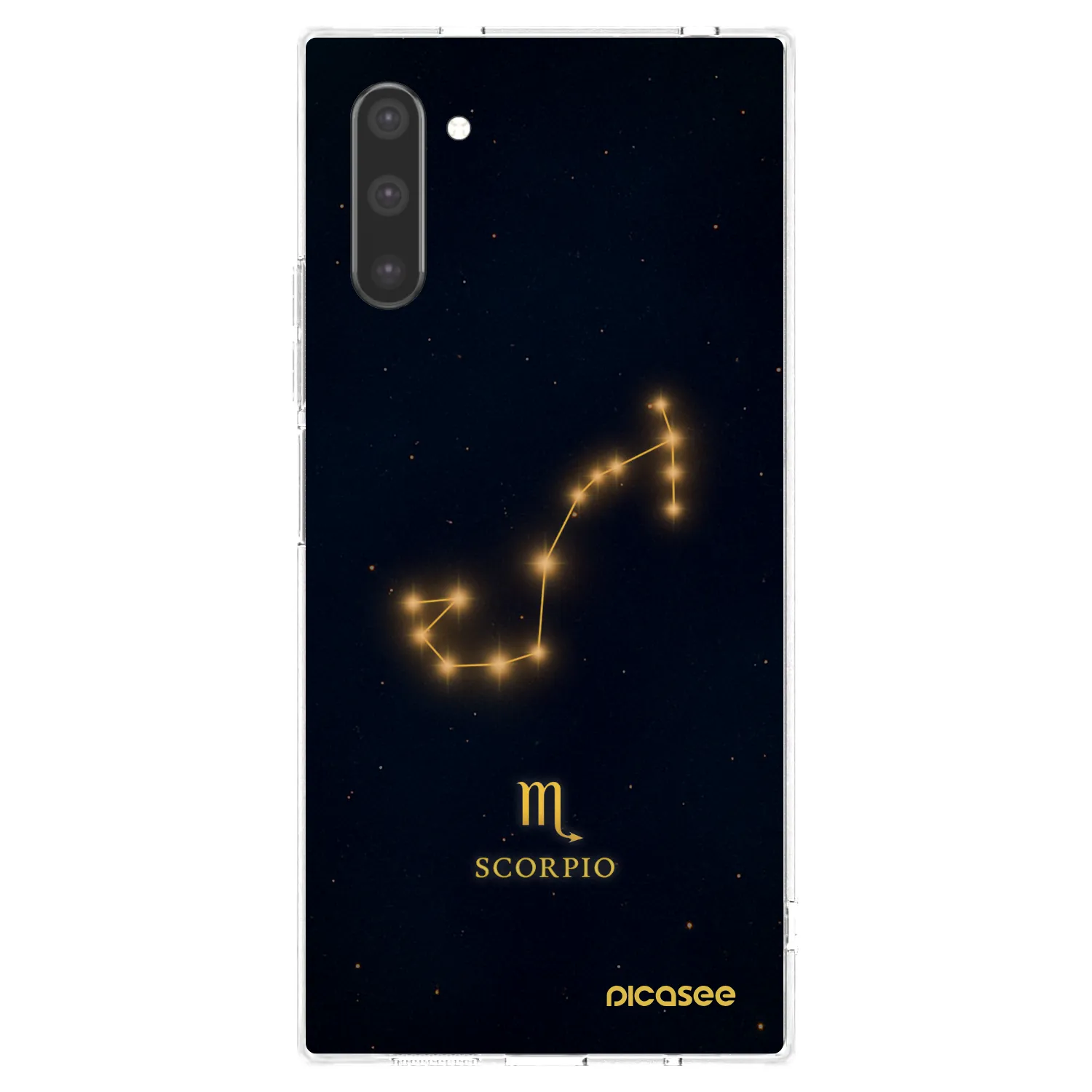 Picasee husă transparentă din silicon pentru Samsung Galaxy Note 10 N970F - SCORPIO