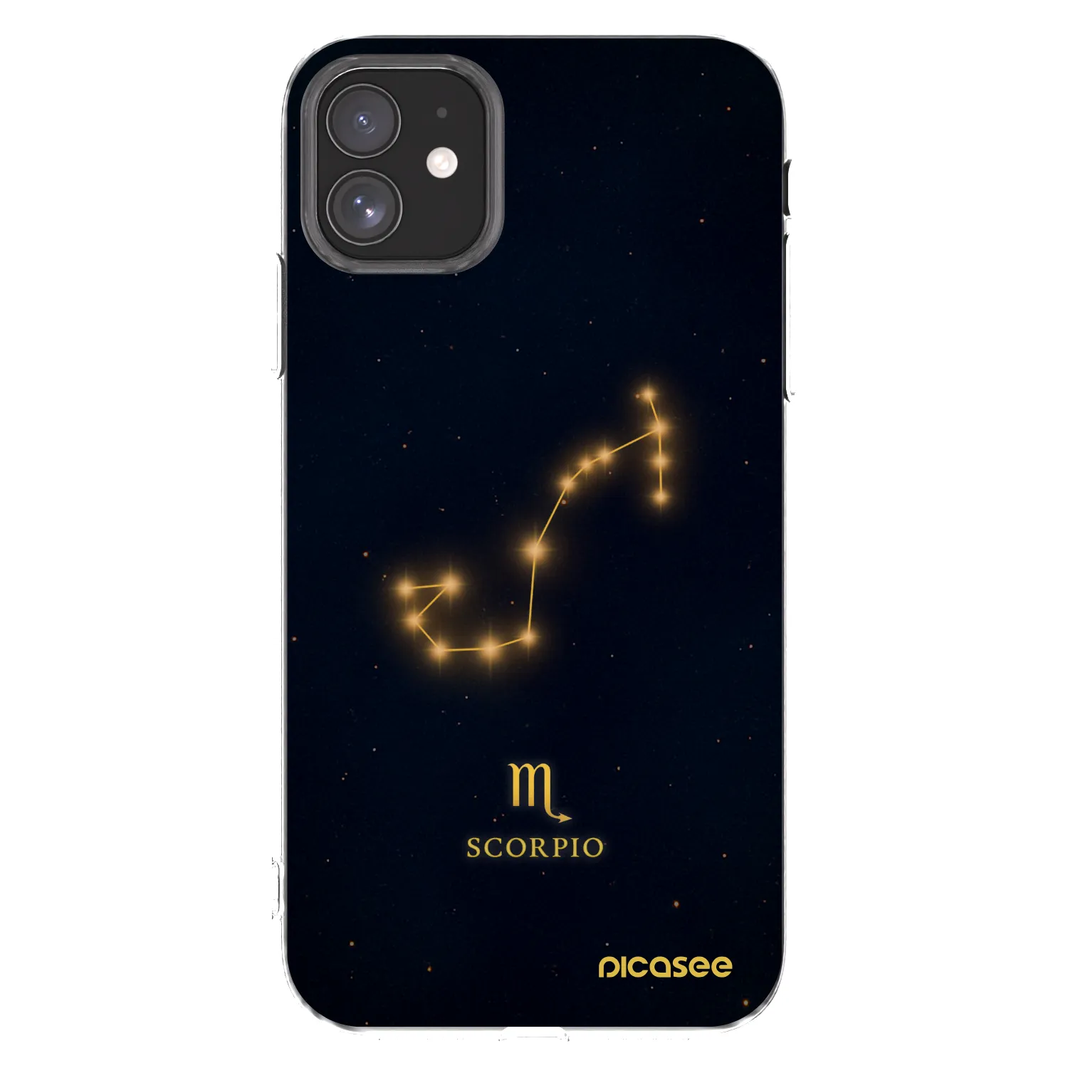 Picasee husă transparentă din silicon pentru Apple iPhone 11 - SCORPIO