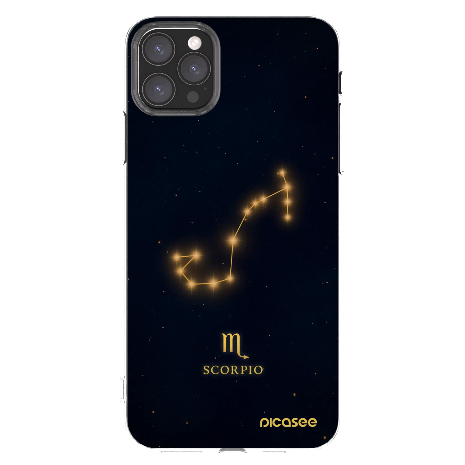 Picasee husă transparentă din silicon pentru Apple iPhone 11 Pro Max - SCORPIO