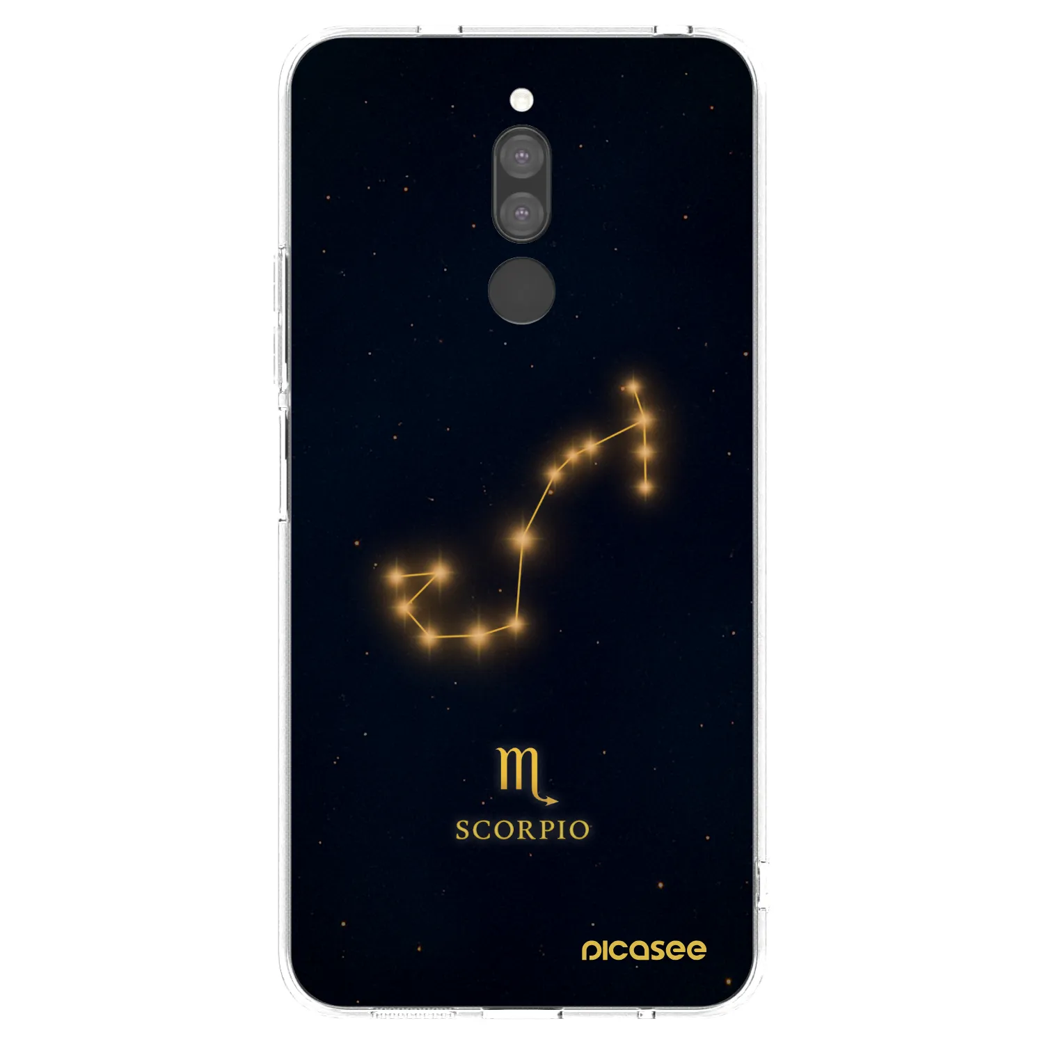 Picasee husă transparentă din silicon pentru Xiaomi Redmi 8 - SCORPIO