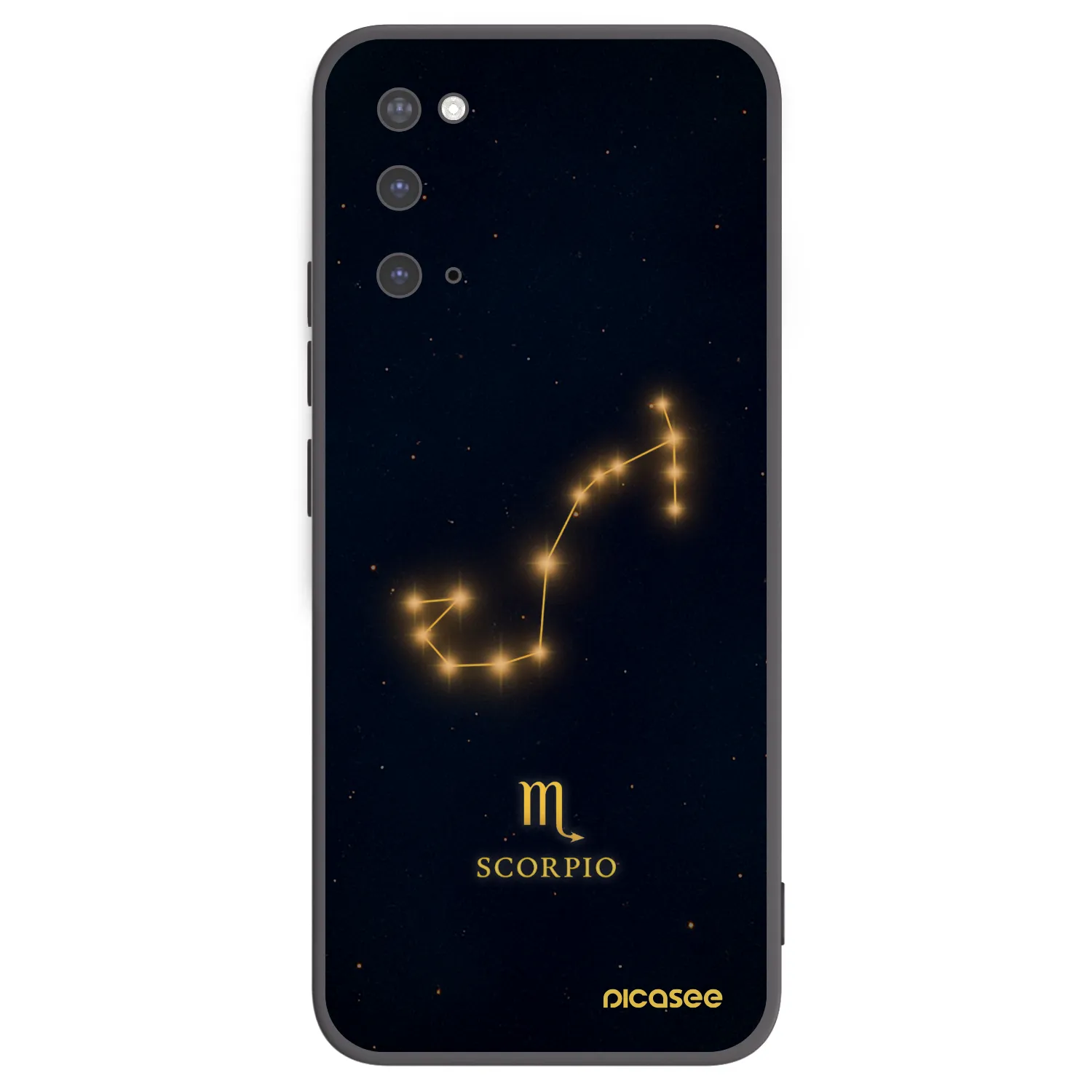 Picasee husă neagră din silicon pentru Samsung Galaxy S20 G980F - SCORPIO