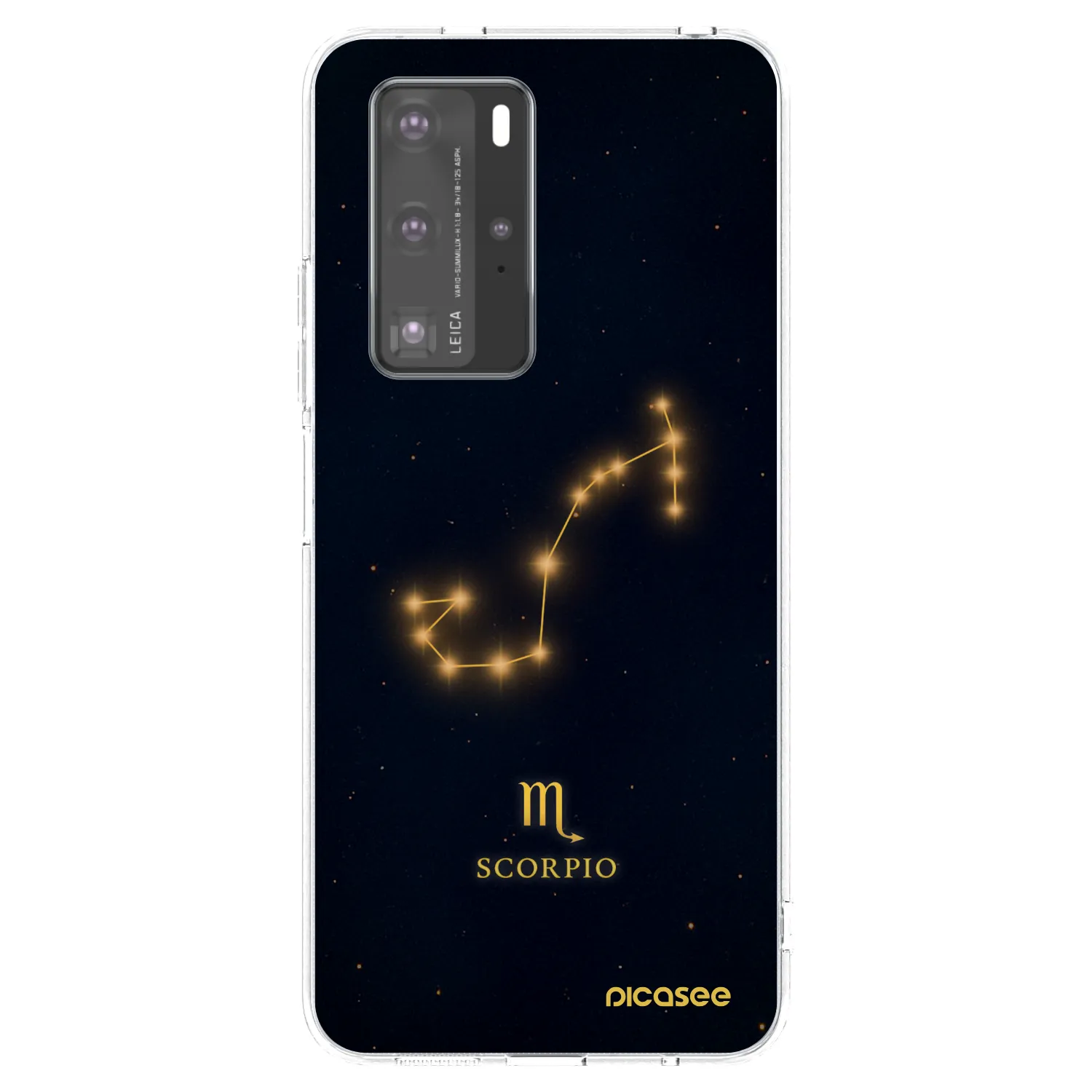 Picasee husă transparentă din silicon pentru Huawei P40 Pro - SCORPIO
