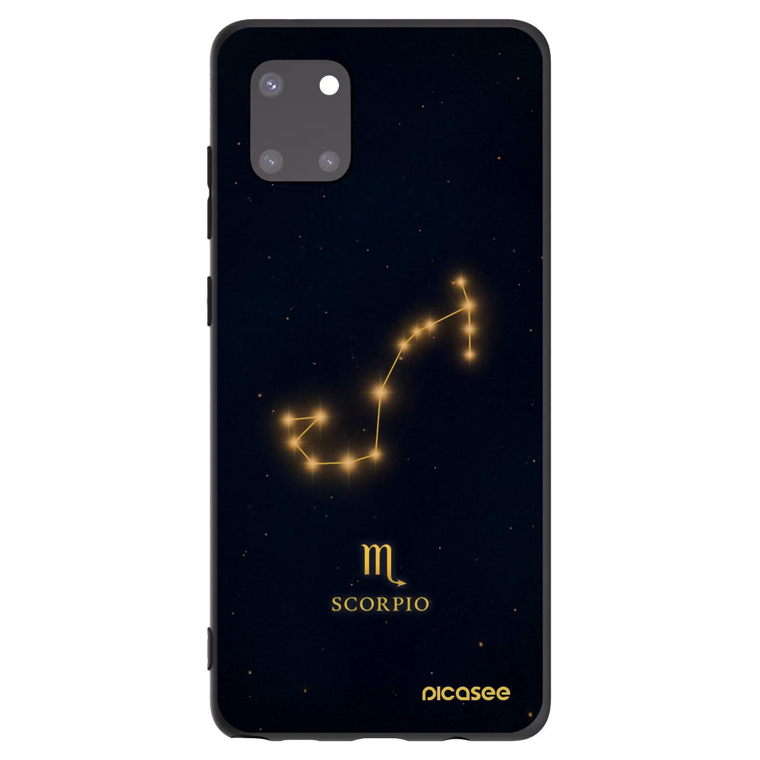 Picasee husă neagră din silicon pentru Samsung Galaxy Note 10 Lite N770F - SCORPIO