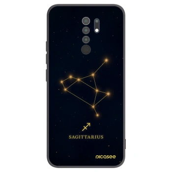 Picasee husă neagră din silicon pentru Xiaomi Redmi 9 - SAGITTARIUS