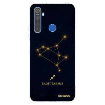 Picasee husă transparentă din silicon pentru Realme 5 - SAGITTARIUS