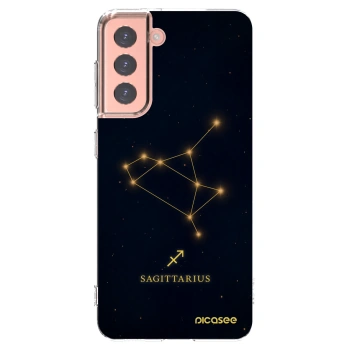 Picasee husă transparentă din silicon pentru Samsung Galaxy S21 5G G991B - SAGITTARIUS