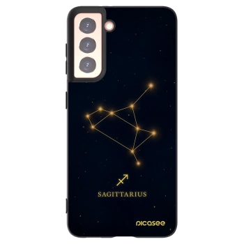Picasee husă neagră din silicon pentru Samsung Galaxy S21 5G G991B - SAGITTARIUS