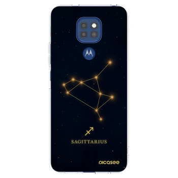 Picasee husă transparentă din silicon pentru Motorola Moto G9 Play - SAGITTARIUS