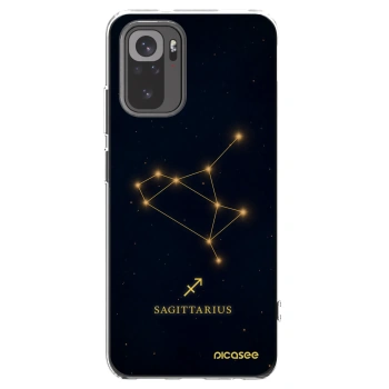 Picasee husă transparentă din silicon pentru Xiaomi Redmi Note 10 - SAGITTARIUS