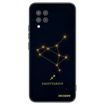 Picasee husă neagră din silicon pentru Samsung Galaxy A42 A426B - SAGITTARIUS