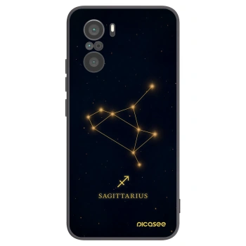 Picasee husă neagră din silicon pentru Xiaomi Poco F3 - SAGITTARIUS