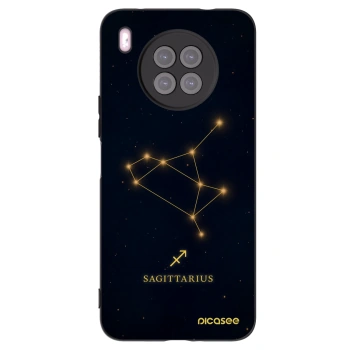 Picasee husă neagră din silicon pentru Huawei Nova 8i - SAGITTARIUS