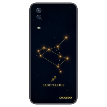Picasee husă neagră din silicon pentru Vivo Y11s - SAGITTARIUS