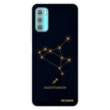 Picasee husă transparentă din silicon pentru Motorola Moto G60 - SAGITTARIUS