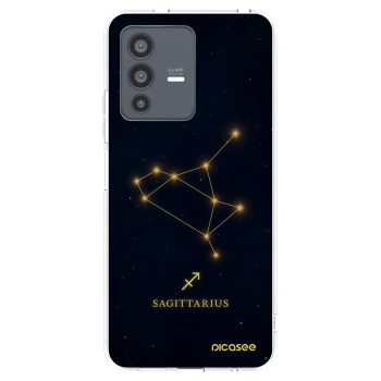 Picasee husă transparentă din silicon pentru Vivo V23 5G - SAGITTARIUS