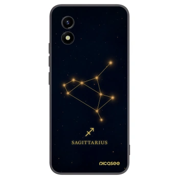 Picasee husă neagră din silicon pentru Vivo Y01 - SAGITTARIUS