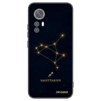 Picasee husă neagră din silicon pentru Xiaomi 12X - SAGITTARIUS