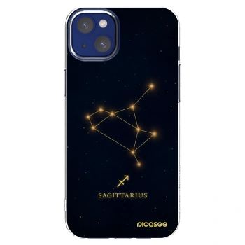Picasee husă transparentă din silicon pentru Apple iPhone 14 Plus - SAGITTARIUS