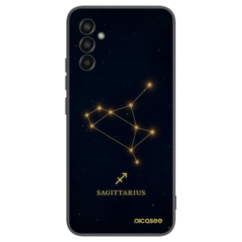 Picasee husă neagră din silicon pentru Samsung Galaxy M13 M135F - SAGITTARIUS