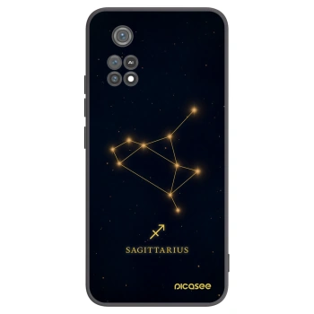 Picasee husă neagră din silicon pentru Xiaomi Poco M4 Pro - SAGITTARIUS
