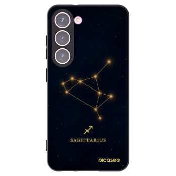 Picasee husă neagră din silicon pentru Samsung Galaxy S23 5G - SAGITTARIUS