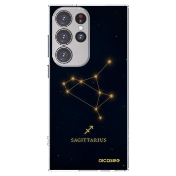 Picasee husă transparentă din silicon pentru Samsung Galaxy S23 Ultra 5G - SAGITTARIUS