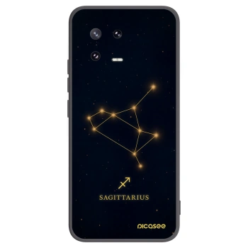 Picasee husă neagră din silicon pentru Xiaomi 13 Pro - SAGITTARIUS