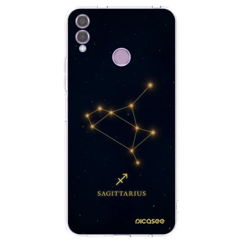 Picasee husă transparentă din silicon pentru Honor 8X - SAGITTARIUS