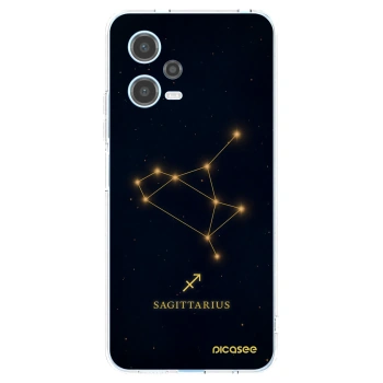 Picasee husă transparentă din silicon pentru Xiaomi Redmi Note 12 5G - SAGITTARIUS