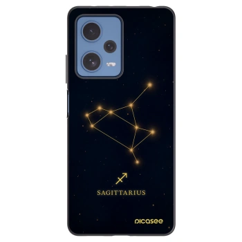 Picasee husă neagră din silicon pentru Xiaomi Redmi Note 12 Pro 5G - SAGITTARIUS