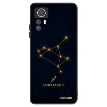 Picasee husă neagră din silicon pentru Xiaomi Redmi Note 12S - SAGITTARIUS
